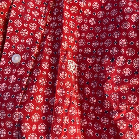 Ariat Men's Red Patterned Shirt - Picture 3 of 3